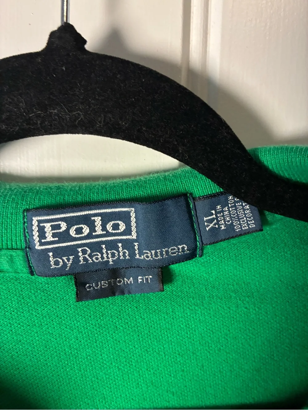 Ralph Lauren Bright Green Polo with Yellow Pony Logo